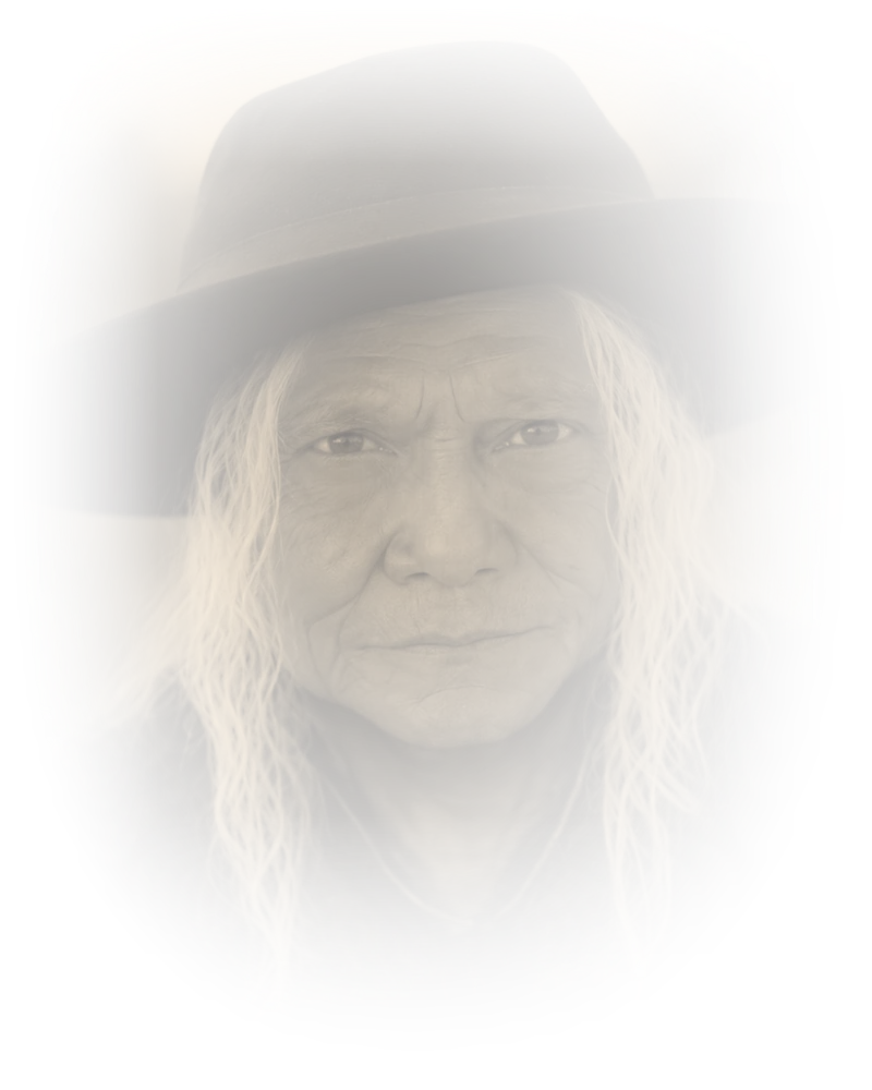 Portrait of an elder, honoring those who came before